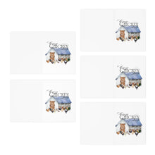 Load image into Gallery viewer, Crazy Chicken Lady Design Greeting Cards (5-Pack)
